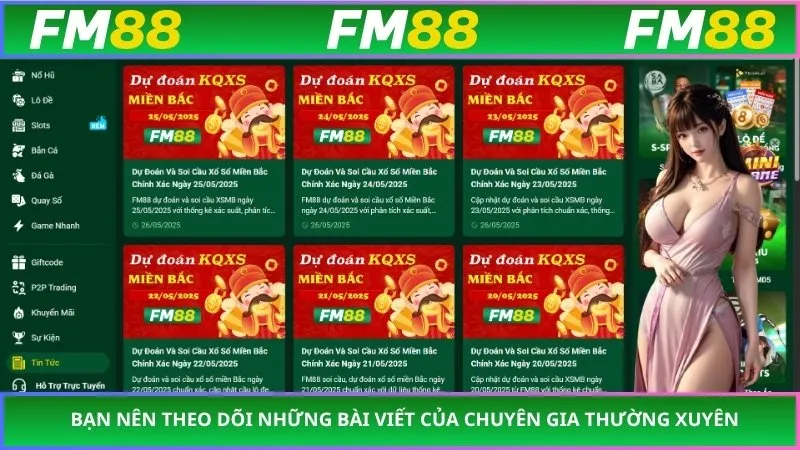Bạn nên theo dõi những bài viết của chuyên gia thường xuyên