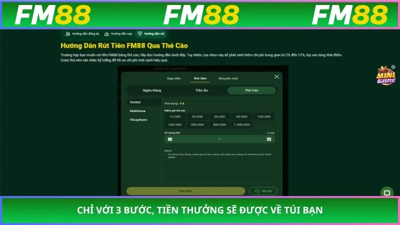 Chỉ với 3 bước, tiền thưởng sẽ được về túi bạn