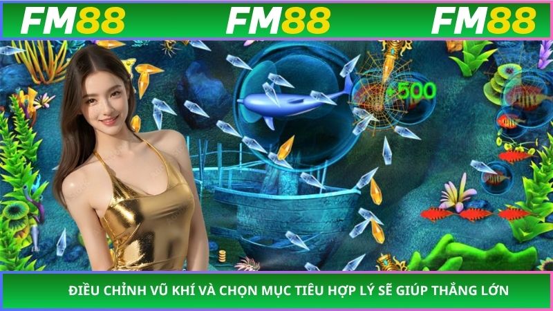 Điều chỉnh vũ khí và chọn mục tiêu hợp lý sẽ giúp thắng lớn