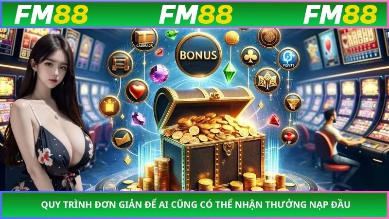 Quy trình đơn giản để ai cũng có thể nhận thưởng nạp đầu