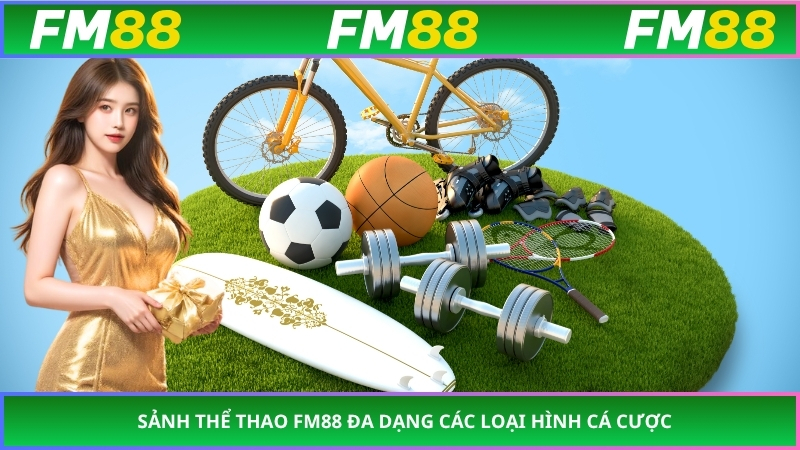 Sảnh thể thao FM88 đa dạng các loại hình cá cược