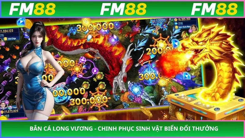 Bắn Cá Long Vương - Chinh Phục Sinh Vật Biển Đổi Thưởng
