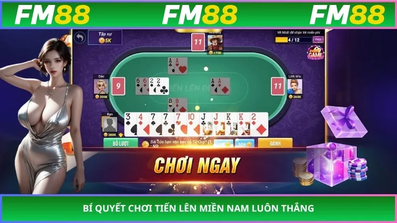 Bí quyết chơi tiến lên miền Nam luôn thắng