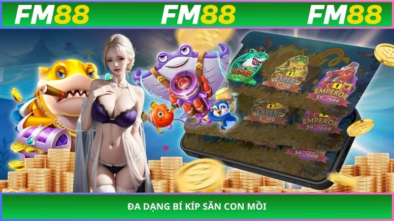 Đa dạng bí kíp săn con mồi