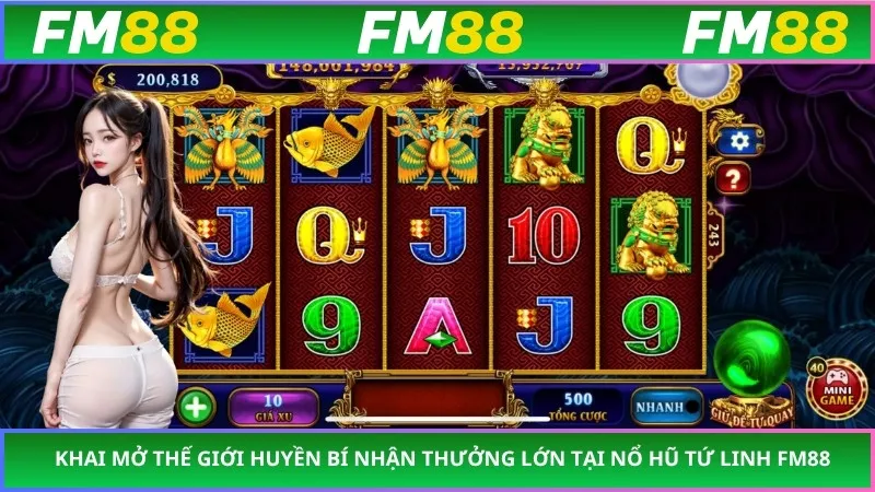 Khai Mở Thế Giới Huyền Bí Nhận Thưởng Lớn Tại Nổ Hũ Tứ Linh FM88