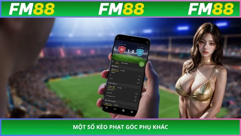 Một số kèo phạt góc phụ khác