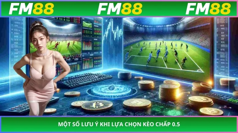 Một số lưu ý khi lựa chọn Kèo Chấp 0.5