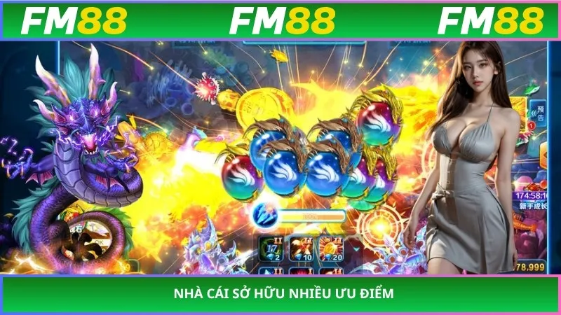 Nhà cái sở hữu nhiều ưu điểm