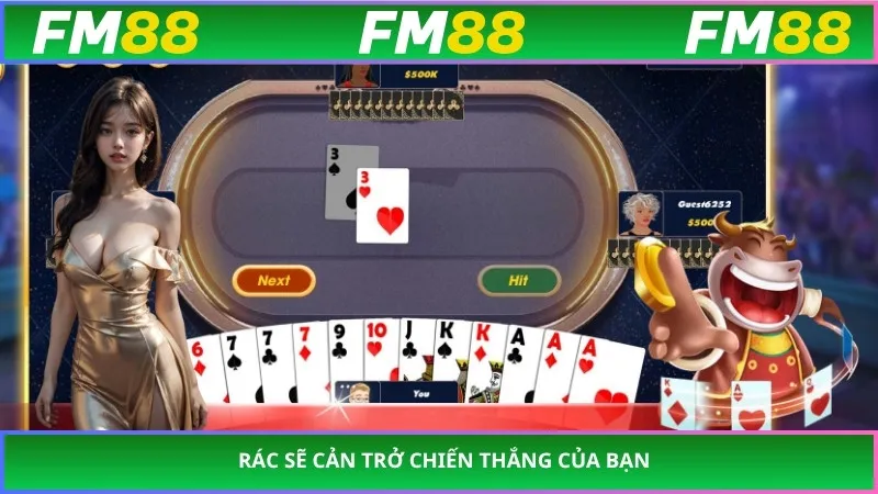 Rác sẽ cản trở chiến thắng của bạn